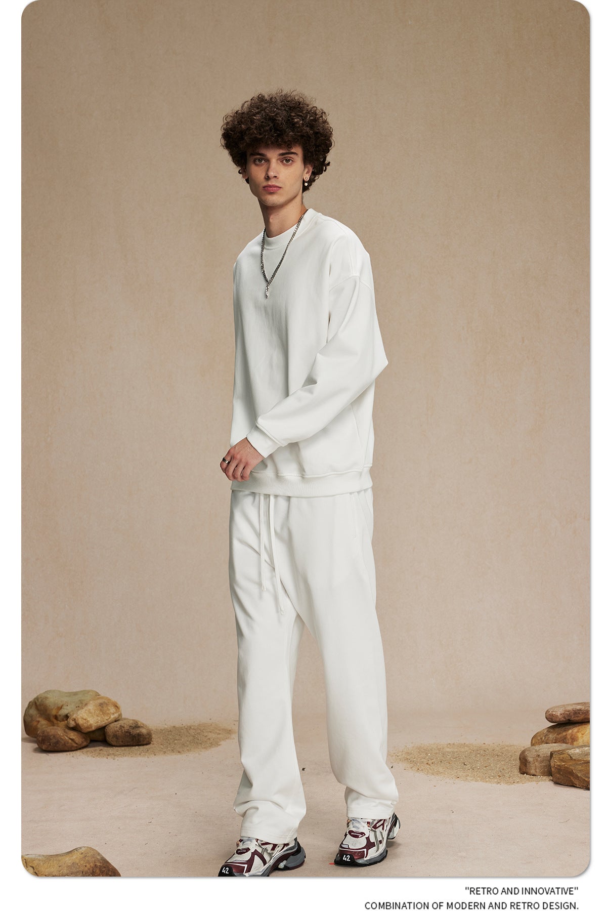 Oversize Crewneck Sweatshirt WN9972