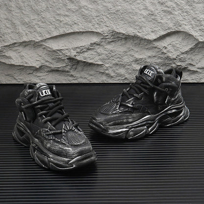 Gradient Sole Height-Increasing Dad Sneakers WN24767
