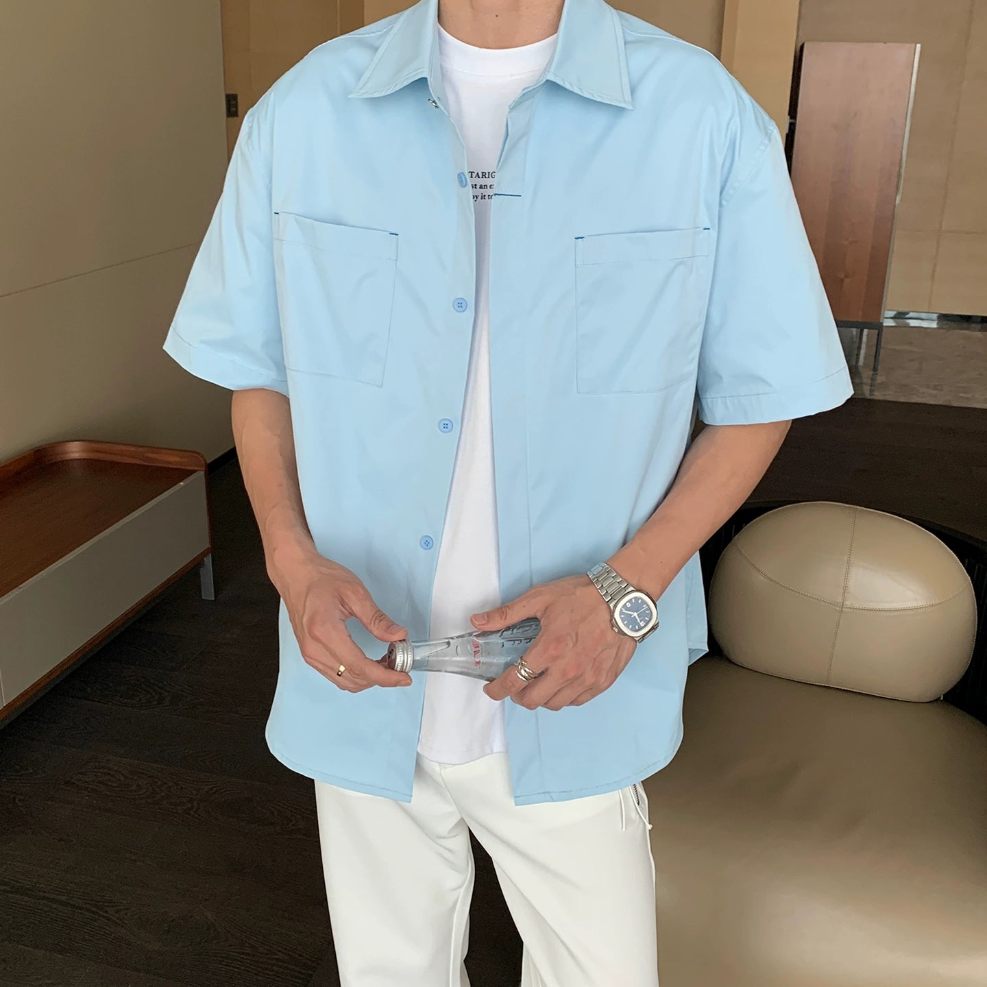 Cooling Wrinkle-Free Short Sleeve Shirt WN20432