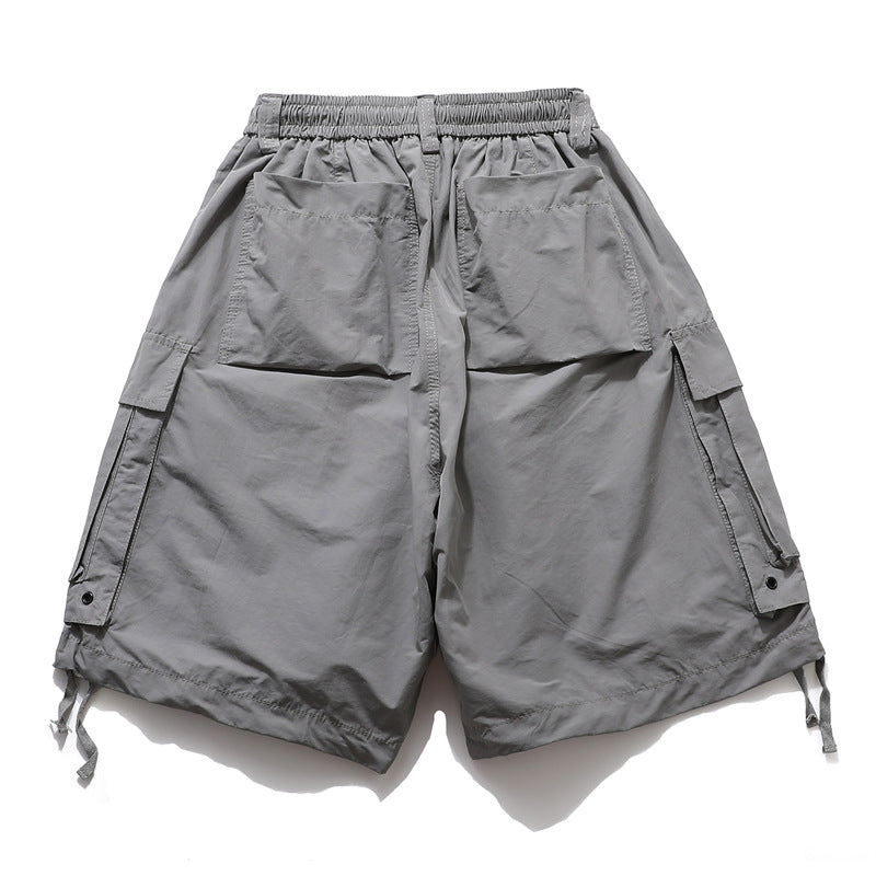Multi Pocket Cargo Half Pants WN26754