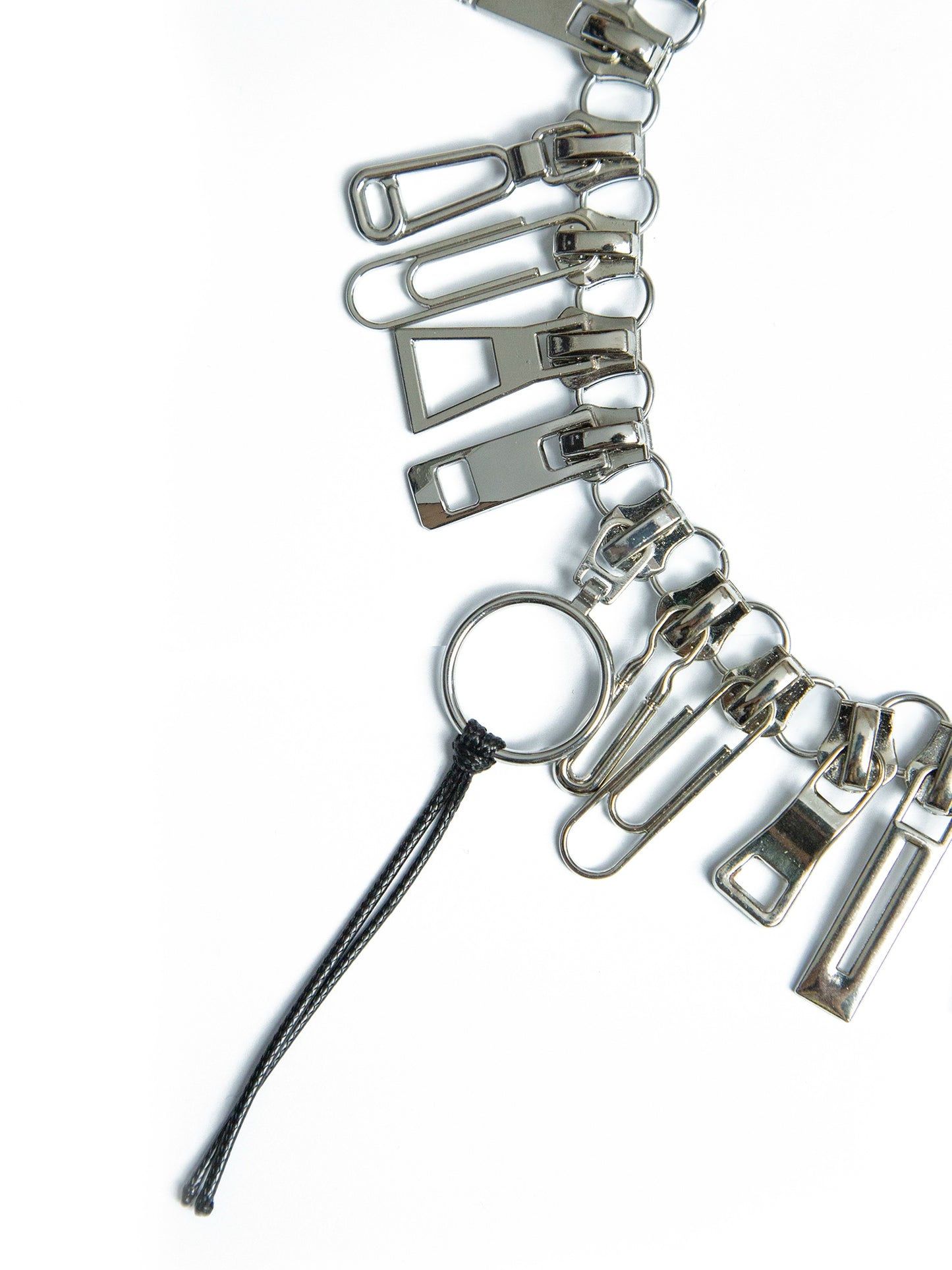 Urban Zipper Charm Necklace WN21141