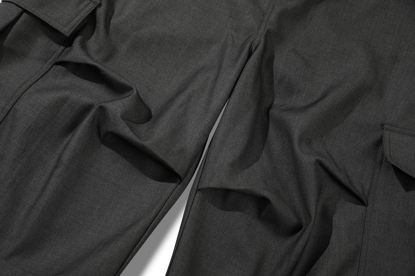 Side Pocket Wide Leg Half Pants WN15553