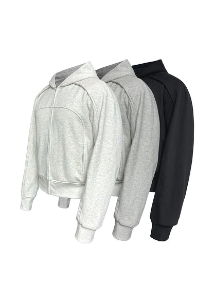 Short Zipper Hoodie WN8576