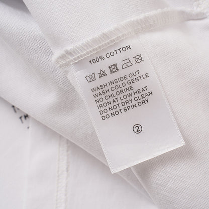 Washed Letter Graphic Short Sleeve T-Shirt WN28084