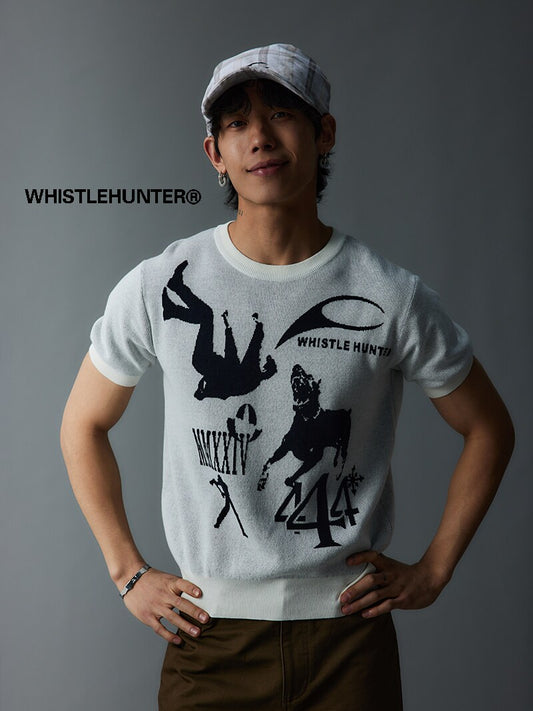 Soft-Touch Blend Skin-Friendly Multi-Pattern Knit T-shirt WN26700