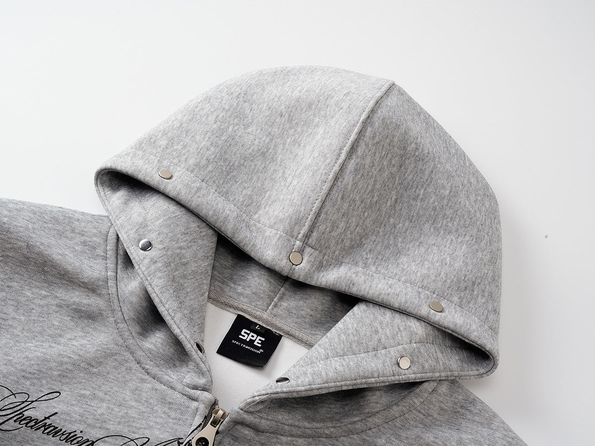 Dirty Dye Cross Heavyweight Pullover Hoodie WN23066