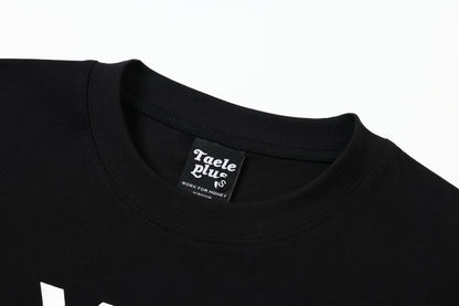 Letter Rhinestone Print Short Sleeve T-Shirt WN25393