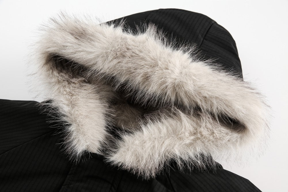 Fake Fur Hooded Padded Jacket WN28079