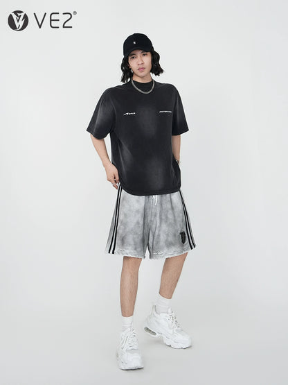 Graphic Letter Design Short Sleeve T-Shirt WN17442