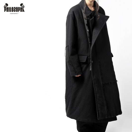 Asymmetric Reversible Coat WN13919