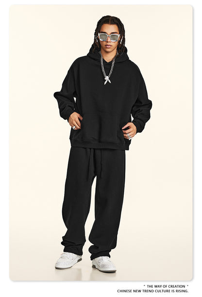 Fleece Lining Oversize Pullover Hoodie WN9938