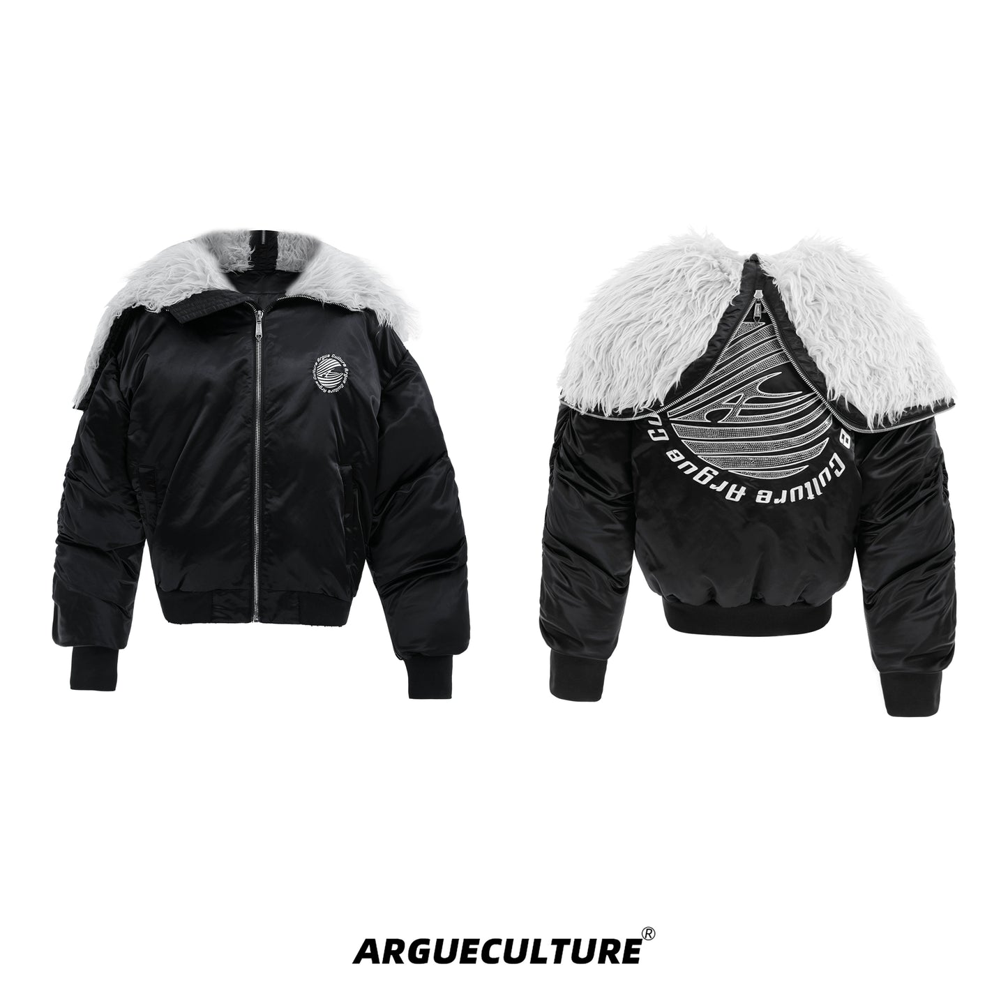 Fake Fur Hooded Oversize Puffer Jacket WN10883