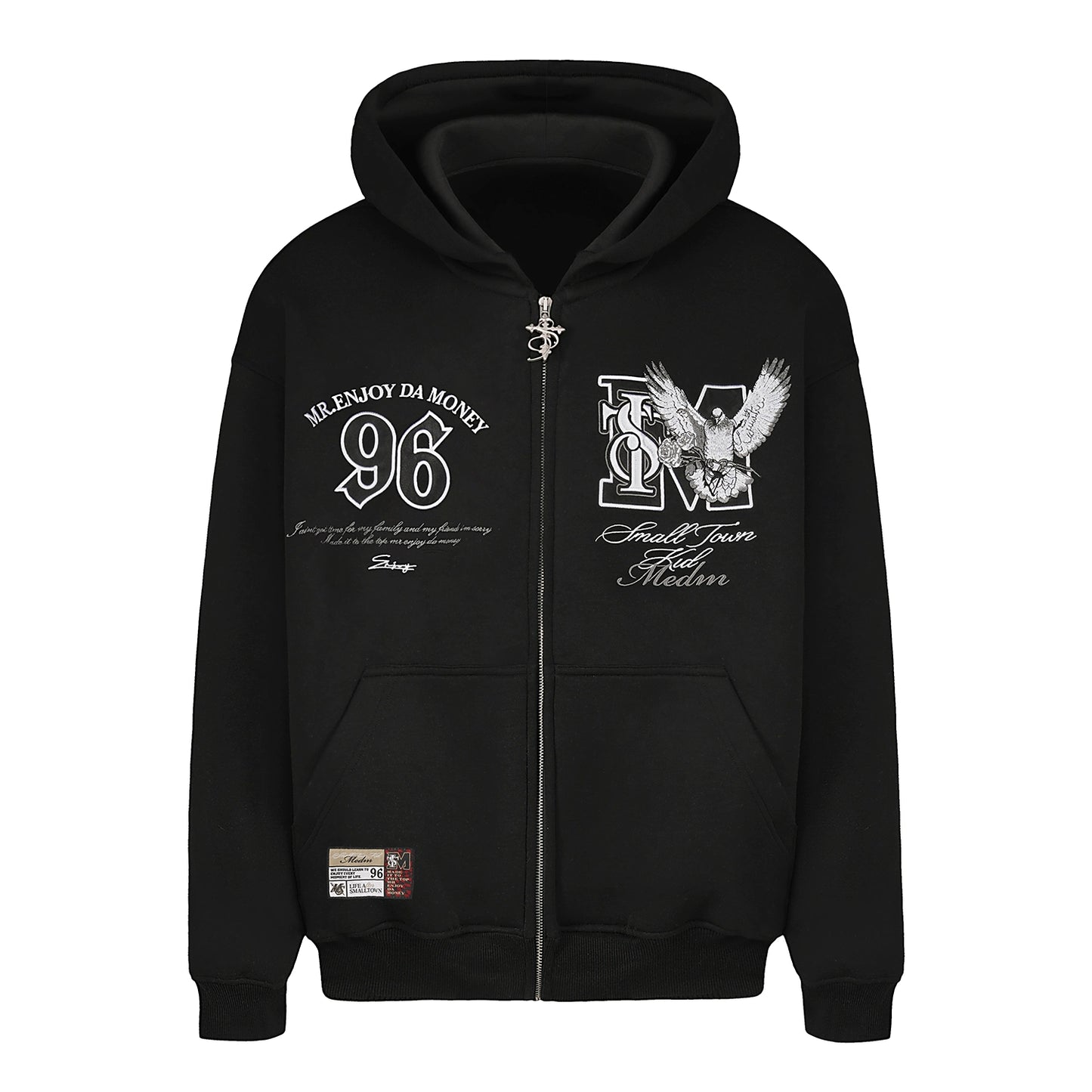 Air-Layer Zipper Hoodie WN12009