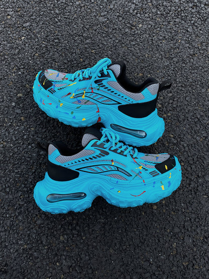 Air Cushion Lightweight Mesh Thick Sole Sporty Sneakers WN21253