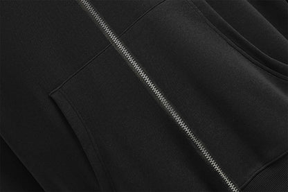 Fleece Lining Zipper Hoodie WN11127