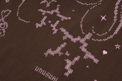 Graphic Embroidery Short Sleeve T-Shirt WN25893