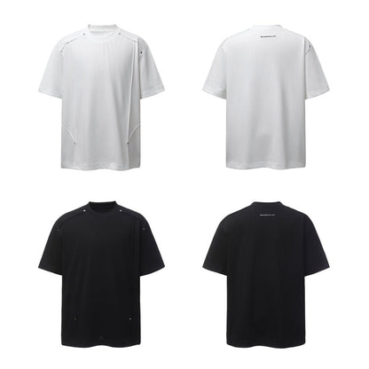 Panel Studs Short Sleeve T-Shirt WN26798