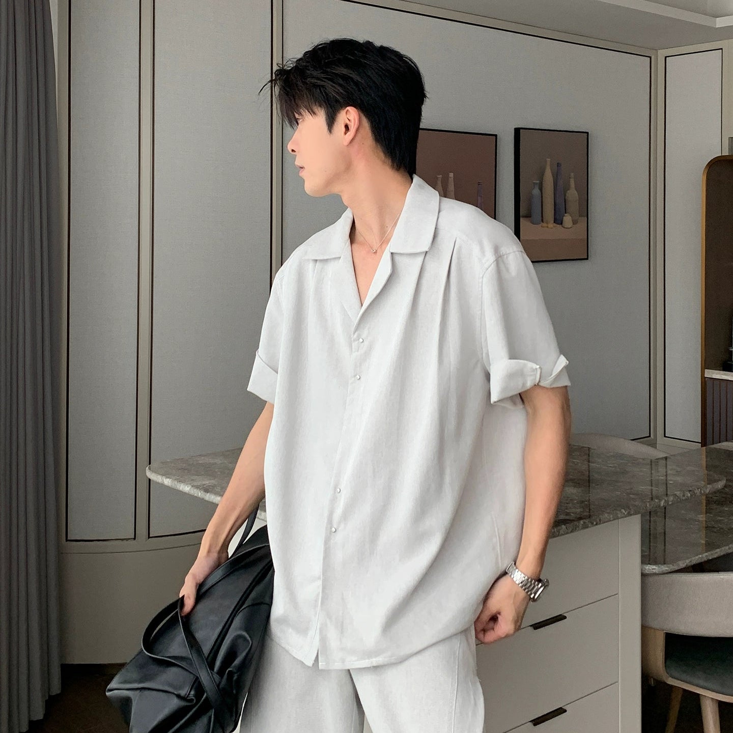 Short Sleeve Shirt & Pants Setup WN20455