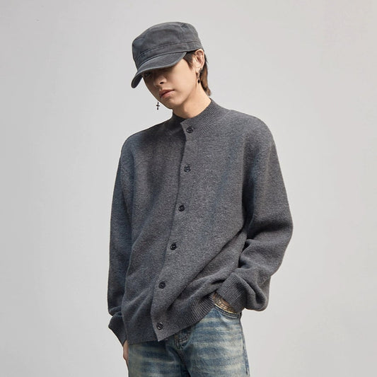 Button Oversize Knit Cardigan WN21183