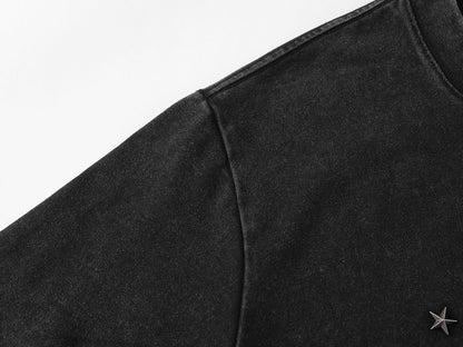 Heavyweight Metal Detail Short Sleeve T-Shirt WN26024