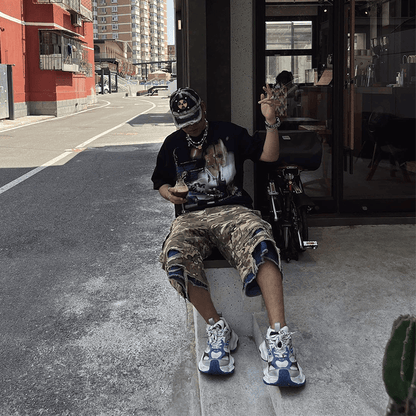 Damage Safety Pin Embroidery Cap WN21086