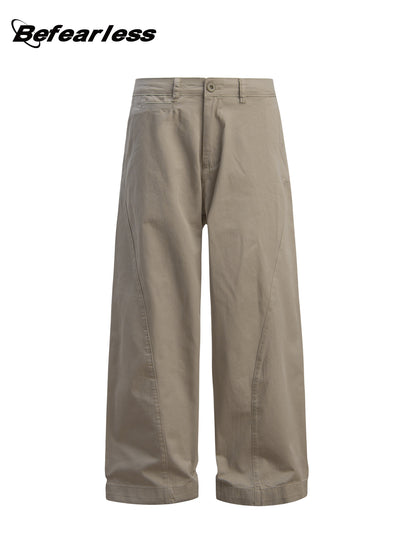 Pleats Panel Wide Leg Pants WN26293