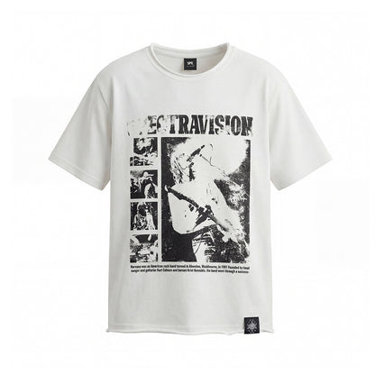 Graphic Illustration Print Short Sleeve T-Shirt WN25782