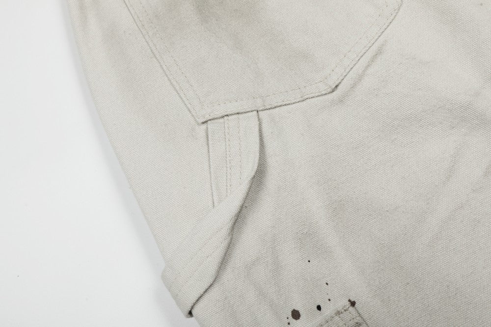 Washed Wrinkle Detail Wide Leg Denim Jeans WN28005