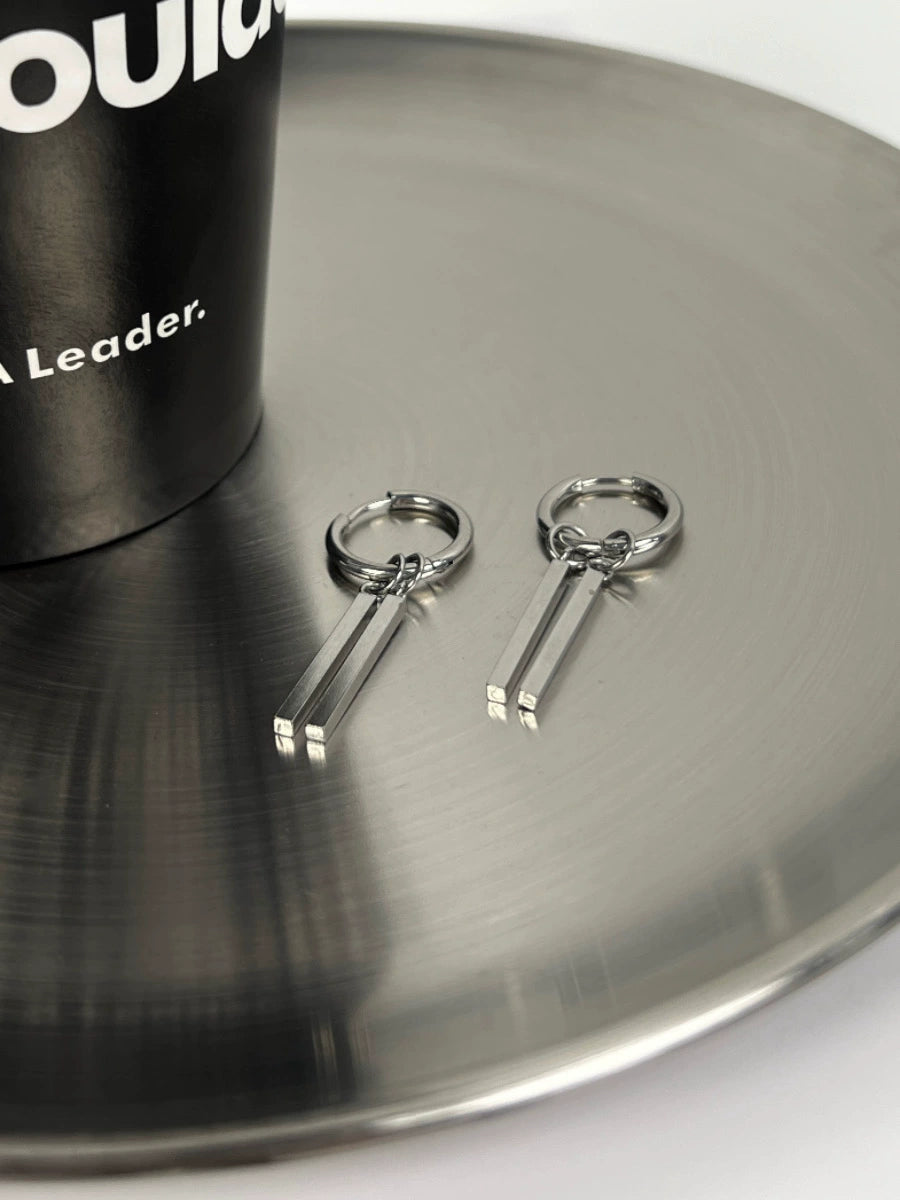 Stainless Steel Studs Earrings WN19228