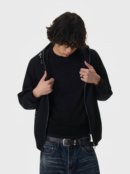 Fleece Air-Layer Zipper Hoodie WN21406