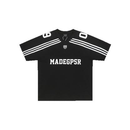 Heavyweight Sporty Ribbed Short Sleeve T-Shirt WN26496