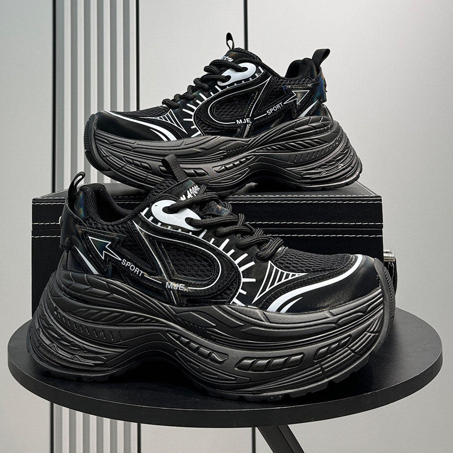 Mesh Thick Sole Sporty Sneakers WN24729