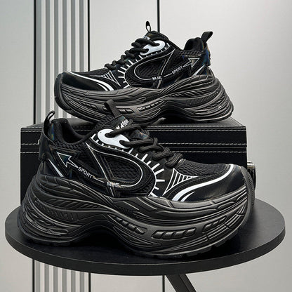 Mesh Thick Sole Sporty Sneakers WN24729
