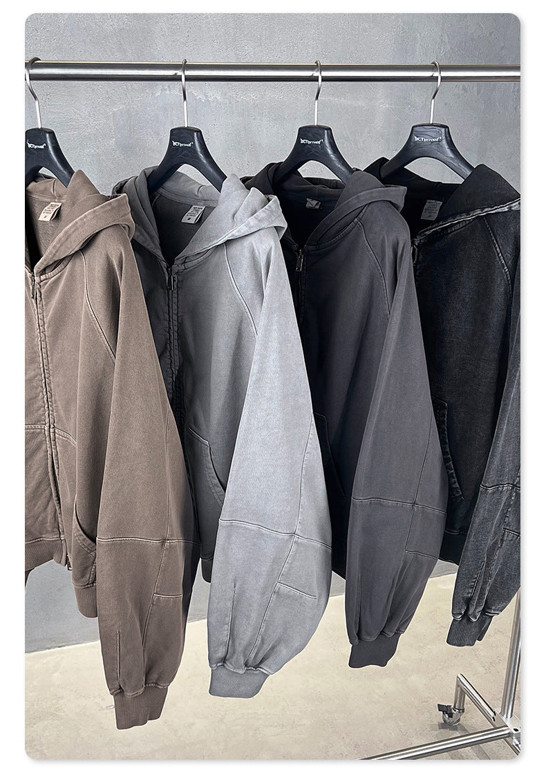 Oversize Zipper Hoodie WN23119