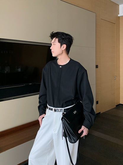 Chinese Style Design Long Sleeve T-shirt WN20409