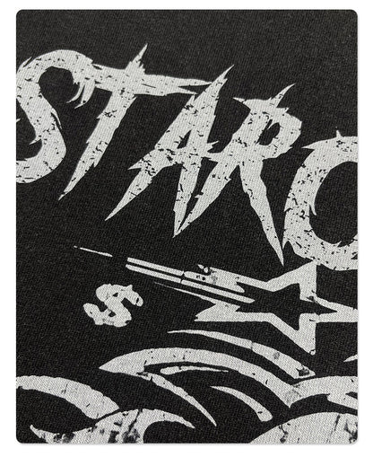 Washed Fake Layered Round Neck Print Long Sleeve T-Shirt WN7816