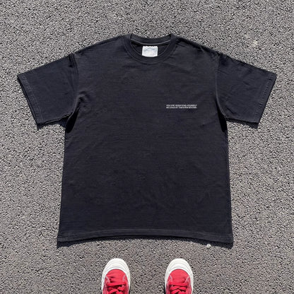 Graphic Design Oversize Short Sleeve T-Shirt WN16669