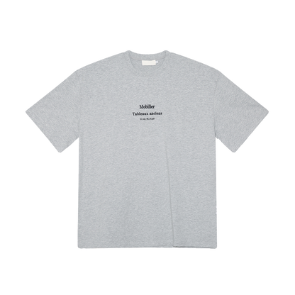 Letter Print Oversize Short Sleeve T-Shirt　WN24860