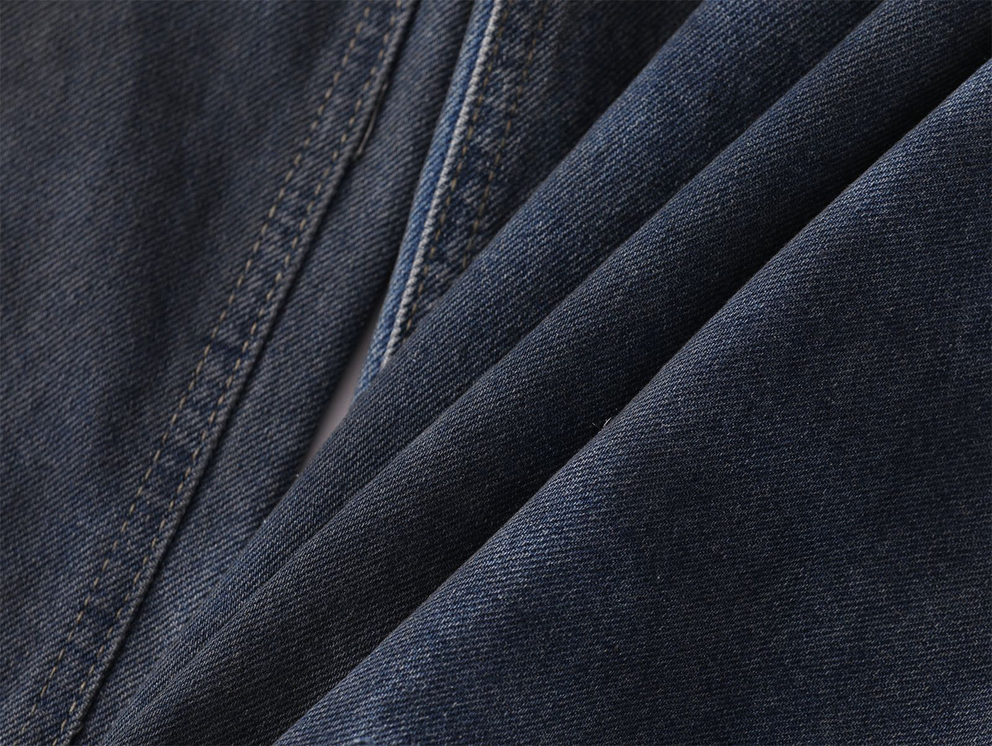 Dirty Dyed Whisker Wide Leg Denim Jeans WN26875