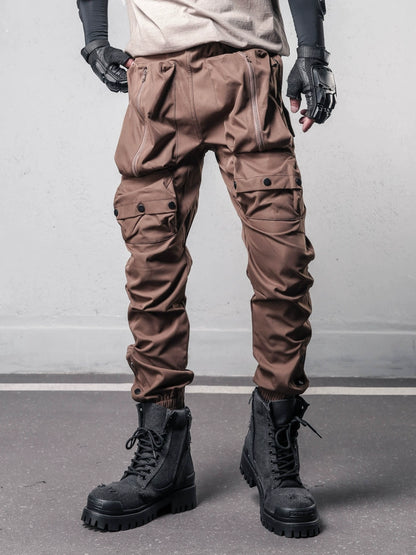 Tactical Multi-Pocket Cuffed Cargo Pants WN22462