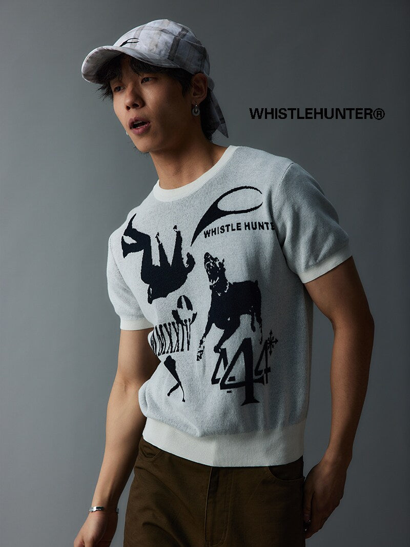 Soft-Touch Blend Skin-Friendly Multi-Pattern Knit T-shirt WN26700
