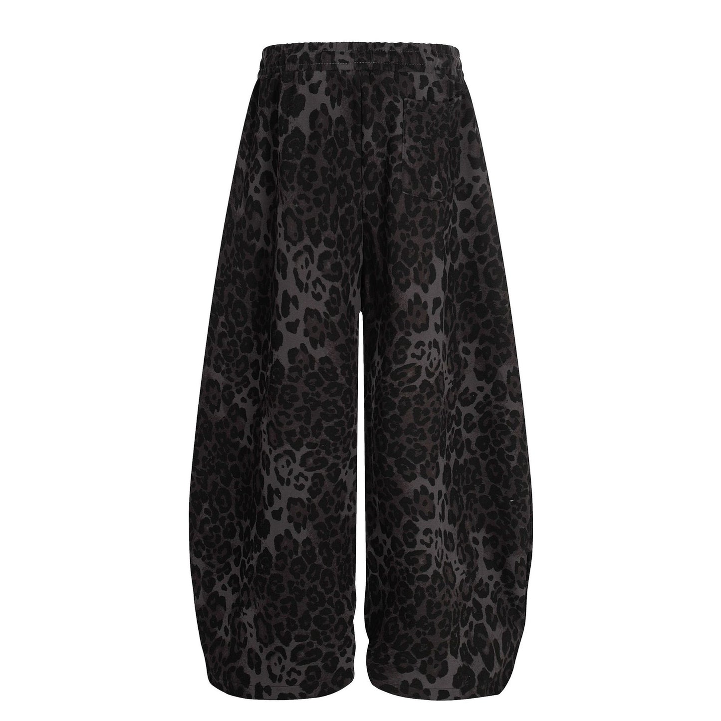 Leopard Print Wide Leg Sweatpants WN23560