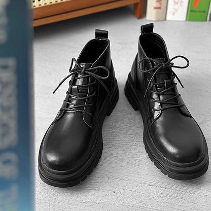 Platform Lace-Up Boots WN24546