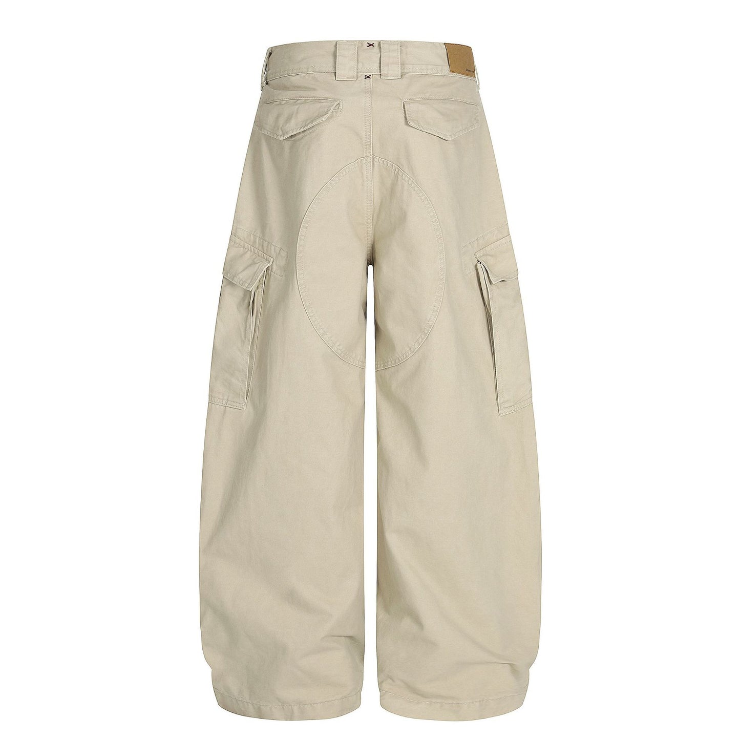 Drawstring Cargo Wide Leg Pants WN25928