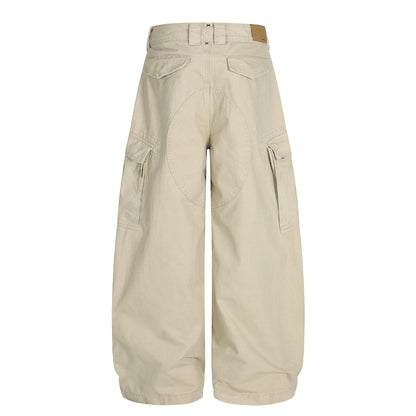 Drawstring Cargo Wide Leg Pants WN25928