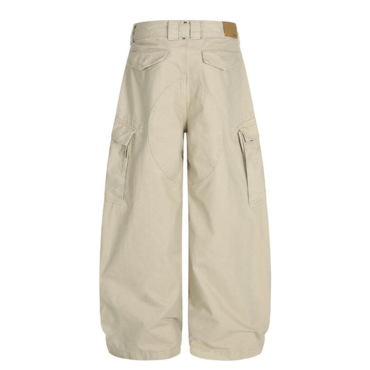 Drawstring Cargo Wide Leg Pants WN25928