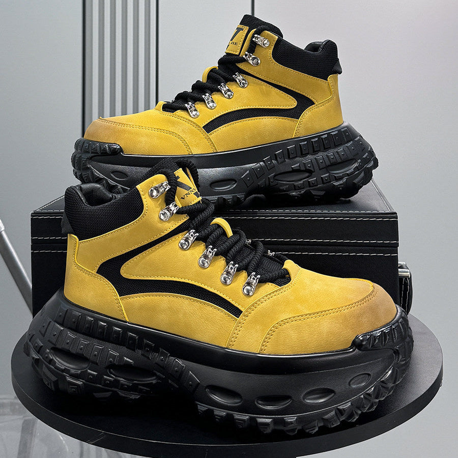 Chunky Platform Height Increase Boots WN24795