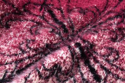 Tie-Dye Gradient Mohair Jacquard Oversize Knit Sweater WN11524