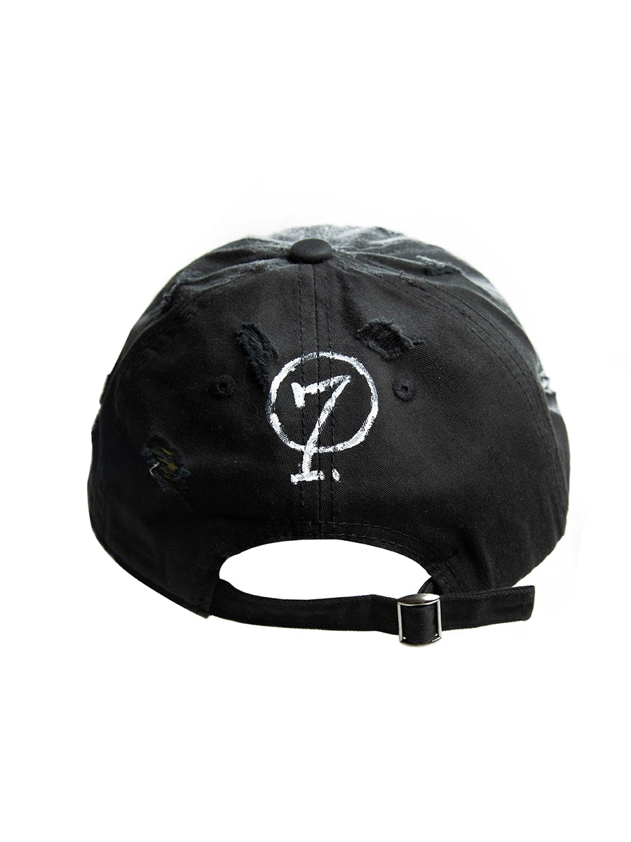 Graffiti Skull Tie-Dye Design Cap WN21136