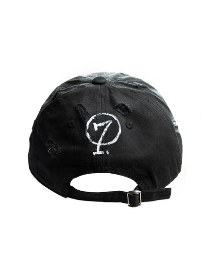 Graffiti Skull Tie-Dye Design Cap WN21136